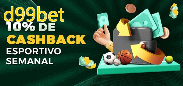 10% de bônus de cashback na d99bet